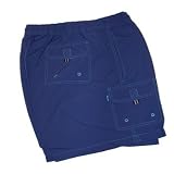 Tommy Bahama Big Men's Happy Go Cargo Swim Trunk - GREAT SEA BLUE