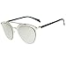 zeroUV - Modern Fashion Metallic Frame Color Mirrored Lens Pantos Aviator Sunglasses