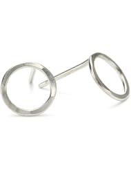 Melissa Joy Manning Sterling Silver Round Post Earrings