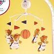 Detroit Pistons Baby Crib Team Mascot Mobile NBA Basketball