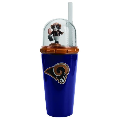 Pack of 6 NFL St. Louis Rams Children's Drinking Cups with Domes