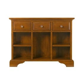 American Perspective Bookcase End Table Beeswax Cherry by Stanley