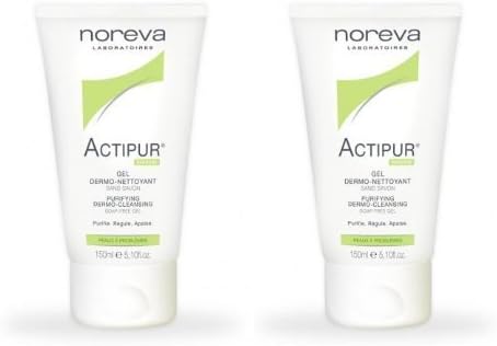 Noreva Actipur Hygiene Dermo-Cleanser for Problem Skin 150 ml (2 Tubes) by LED NOREVA