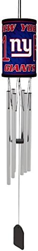 New York Giants - #1 Fan Wind Chimes