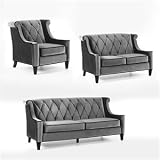 Barrister Sofa Set by Armen Living
