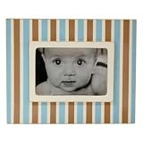 New Arrivals Frame, Blue Brown Stripe by New Arrivals
