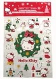 ハローキティ　クリスマスデコシール