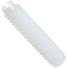 Nylon 6/6 Set Screw, Slotted Drive, Flat Point