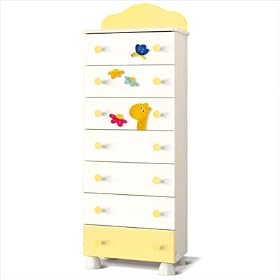 Savana Line Giraffe Tall Chest of Drawers