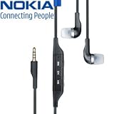 AIO Genuine Nokia WH-701 Black Headphones For 5800 N8 C3 N900 C7 X7 E5 E6 E7