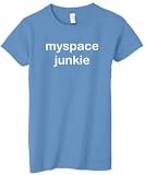 S.Horizon-MYSPACE JUNKIE on Women's T-Shirt~Carolina Blue~Womens-2X
