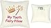 C&F Home Tooth Fairy (Girl) Embroidered Petite Pillow 6 x 6 White