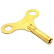 Brass Clock Winding Key Mainspring Winder Sz 9 4.5mm