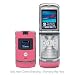 Motorola RAZR V3 - Cellular phone - T-Mobile - GSM - pink, satin