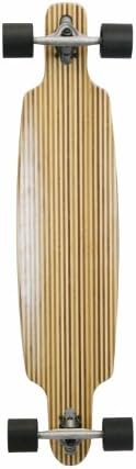 SCSK8 Natural Blank & Stained Complete Longboard Skateboard
