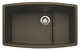 IMAGE OF Blanco 440063 Performa Silgranit II Cascade Sink, Café Brown