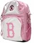 BOSTON RED SOX Durable Nylon PINK BACK PACK with Water Bottle