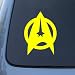 Search : STAR TREK TNG - Vinyl Decal Sticker #A1107 | Vinyl Color: Yellow