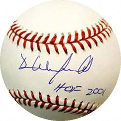 Dave Winfield Autographed Baseball 2001 Inscription