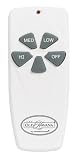 Fanimation CH4WH 3-Fan Speed Slide Remote