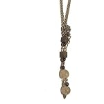 Hematite Necklace 01 Chain Marble Rutilated Quartz Snowflake Obsidian 17