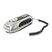 VIATEK FD01C-S DYNAMO 3-LED FLASHLIGHT (SILVER)