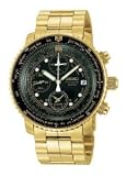 Seiko Men's Fligh Computer Alarm Chronograph Watch Model SNA414P1