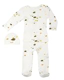  : Boon Birdfish Coverall and Hat Set in Yellow 6-9 Months