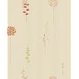 Brewster Wallpaper, Lily of the Nile, Ochre