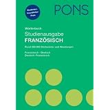 PONS W�rterbuch Studienausgabe Franz�sisch: Franz�sisch-Deutsch /Deutsch-Franz�sisch. Ca. 260.000 Stichw�rter und Wendungen