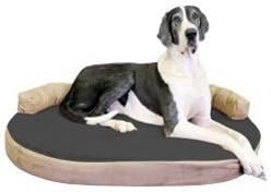 Integrity Bedding Orthopedic Memory Foam Joint Relief Bolster X-Large Pet Dog Bed - Licorice