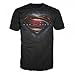 Bioworld Superman Man of Steel Black Logo Mens T-Shirt XXL