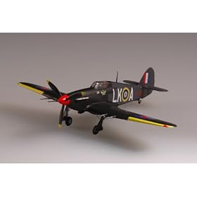 Hurricane Mk II 87th Sq. Leader 1940/1941 WWII (Built-Up Plastic) Easy Model MRC