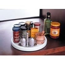 Lazy Susan - 10" Acrylic (White) (10" Diameter)