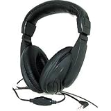 Full size Headphones with Volume control 1/8 plug great for most metal detectors