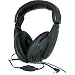 Full size Headphones with Volume control 1/8 plug great for most metal detectors