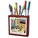 Londons Times Funny Music Cartoons - Website Designer Marketing Wares - Tile Pen Holders-5 inch tile pen holder