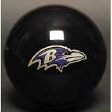 NFL Baltimore Ravens Licensed Black (home color) Billiard Table Cue Ball / 8 Ball