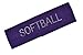Funny Girl Designs SOFTBALL Rhinestone Cotton Stretch Headband for Girls, Teens and Adults - Softball Team Gifts