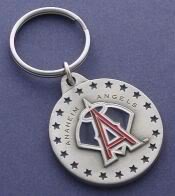 Los Angeles Angels Pewter Keychain