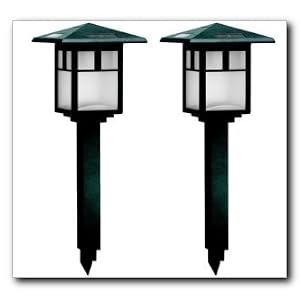 Brinkmann - Solar Gallery Metal Series - Cypress Solar Powered LED Garden Accent Light... by Brinkmann