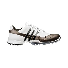 Buy adidas Powerband 3.0 Golf Shoe (White Black Silver) by adidas