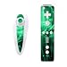 Ghost in the Game (Green) Design Nintendo Wii Nunchuk + Remote Controller Protector Skin Decal Sticker Image