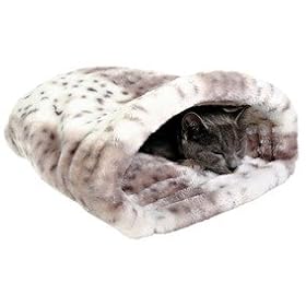 Cushy Bag, Comfy Cat Cave Bed