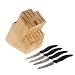AS SEEN ON TV Miracle Blade KNIFE BLOCK & FREE STEAK KNIVES