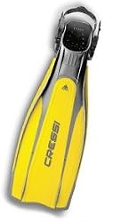 Cressi Pro Light Scuba Fins, Yellow