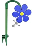 Rasensprenger als Blume