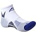 Adults More Mile cushioned SAN DIEGO running sock White/Dark Blue