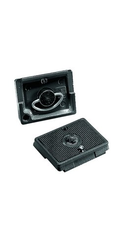 Manfrotto 200PL-38 RC2 Rapid Connect Mounting Plate with 3/8-Inch Screw (Gray)