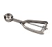 Ice Cream Disher, size 20, twin grip handle, ambidextrous style, 2-1/2 ounce, all stainless steel,